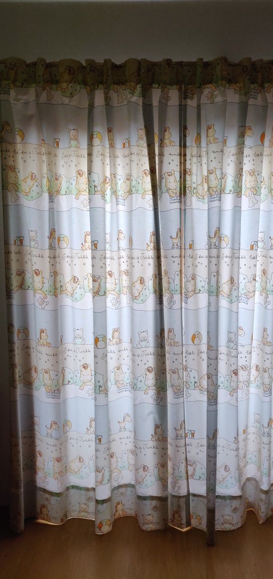 Cortinas de quarto criança