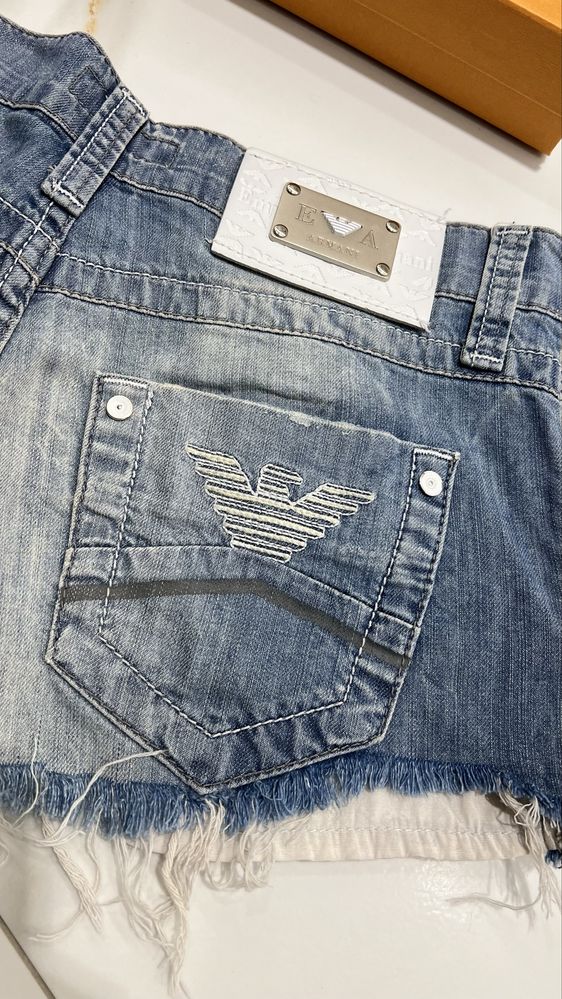 Armani jeans jeansowe szorty s/m