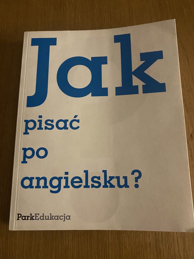 Jak pisać po angielsku park edukacja książka