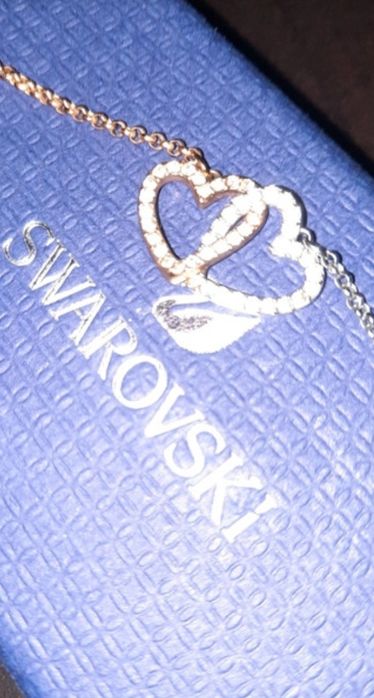 Pulseira swarovski twoheart's