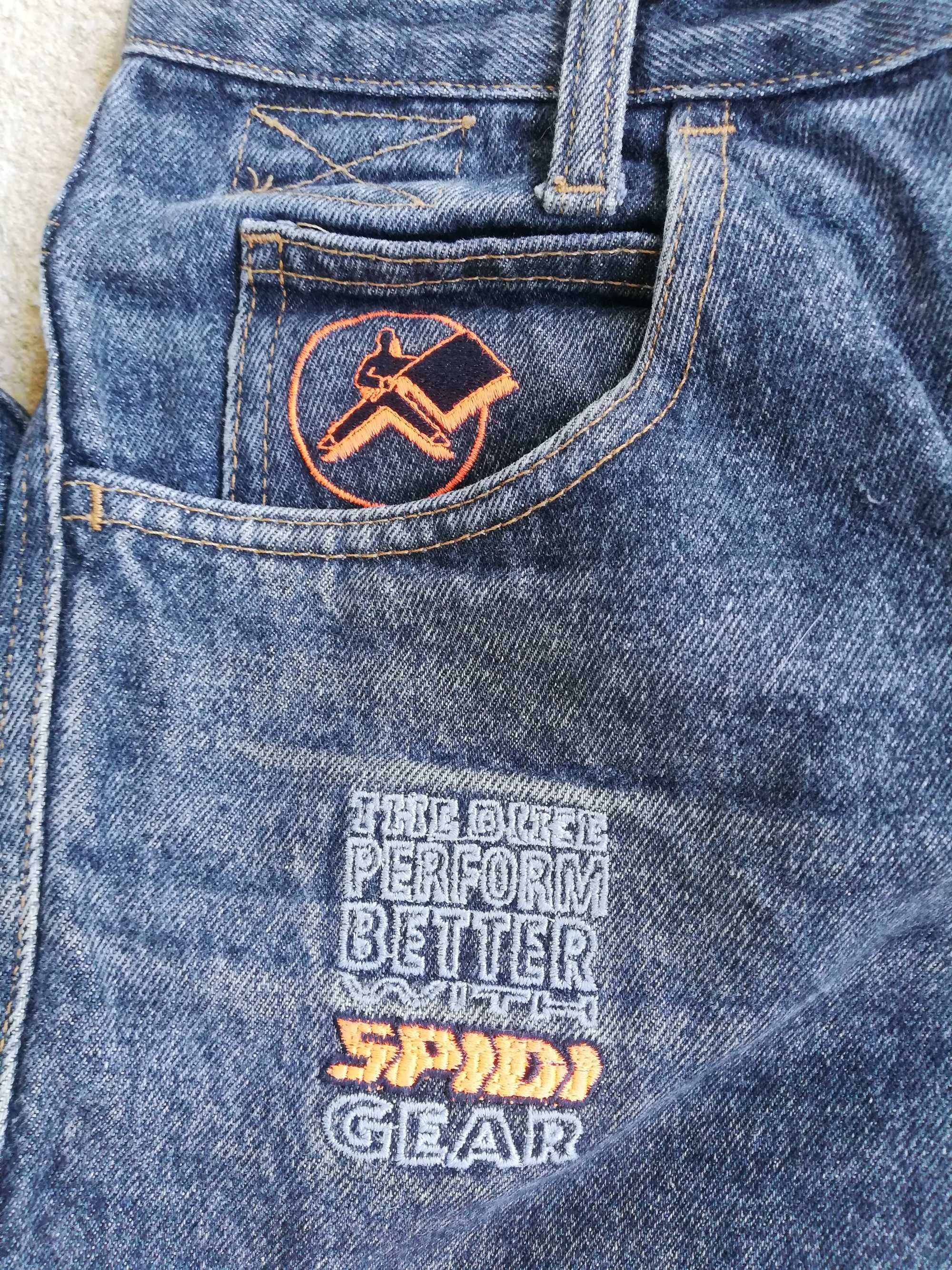 Calças moto ganga cinza escuro SPIDI Kevlar tamanho S