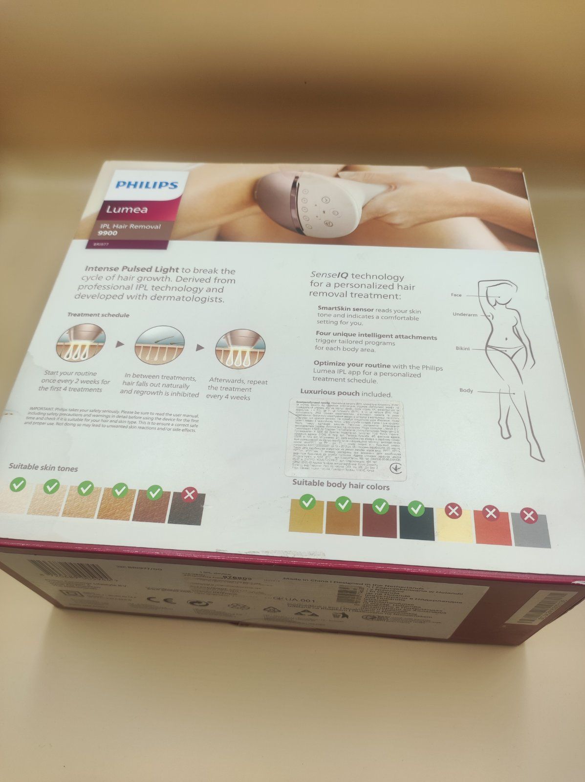 Фотоепілятор Philips Lumea BRI977/00 (серія 9900)