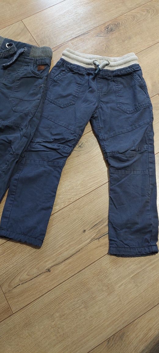 Spodnie bojówki dla chłopca 3-4 lata 2 pary rozmiar ok. 104