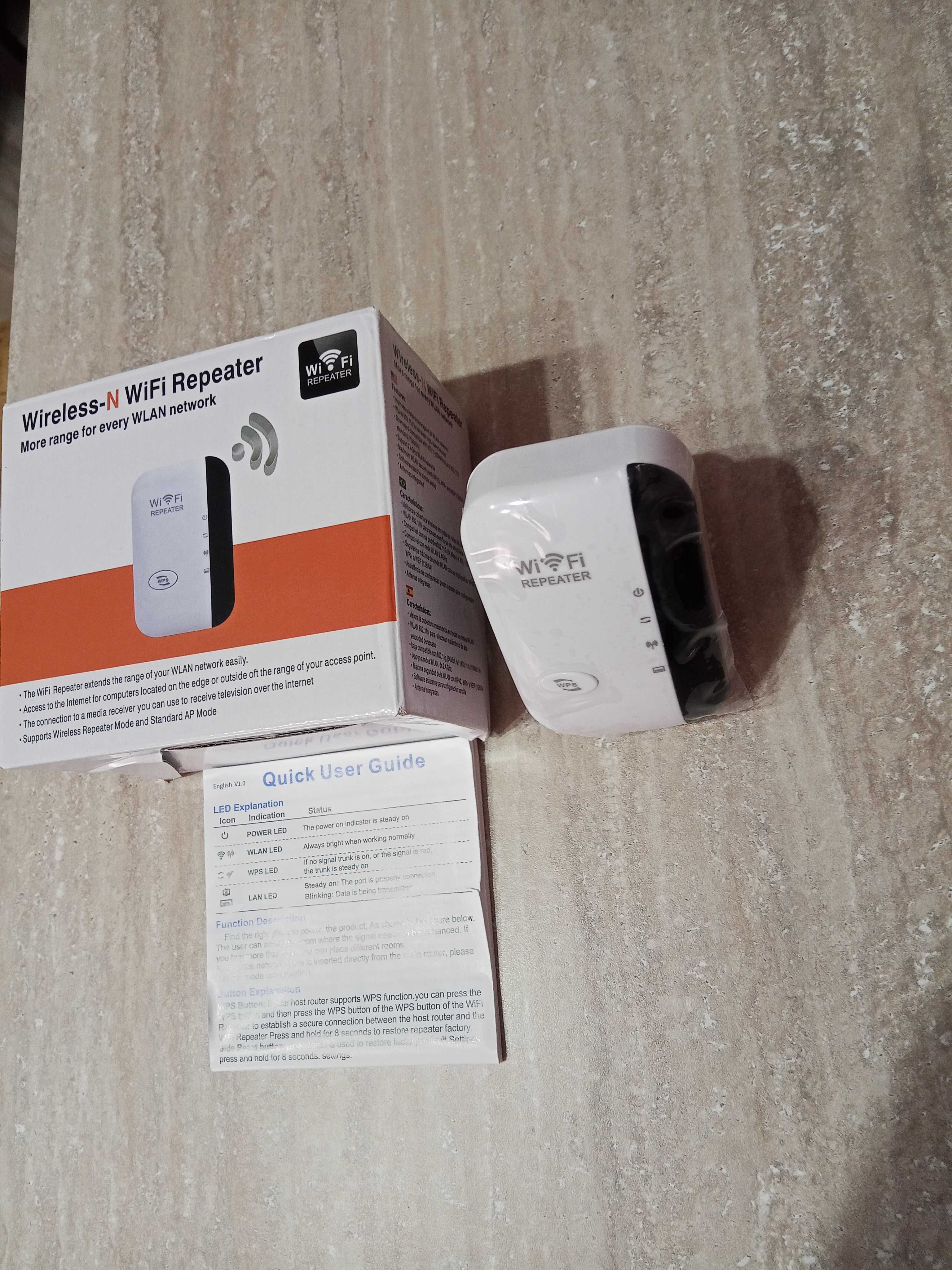 NOWY Wzmacniacz WIFI-N Wireless