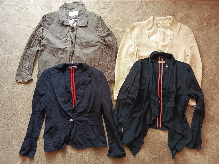 Zestaw ubrań rozm. 42 marynarka kurtka narzutka paka wiosna