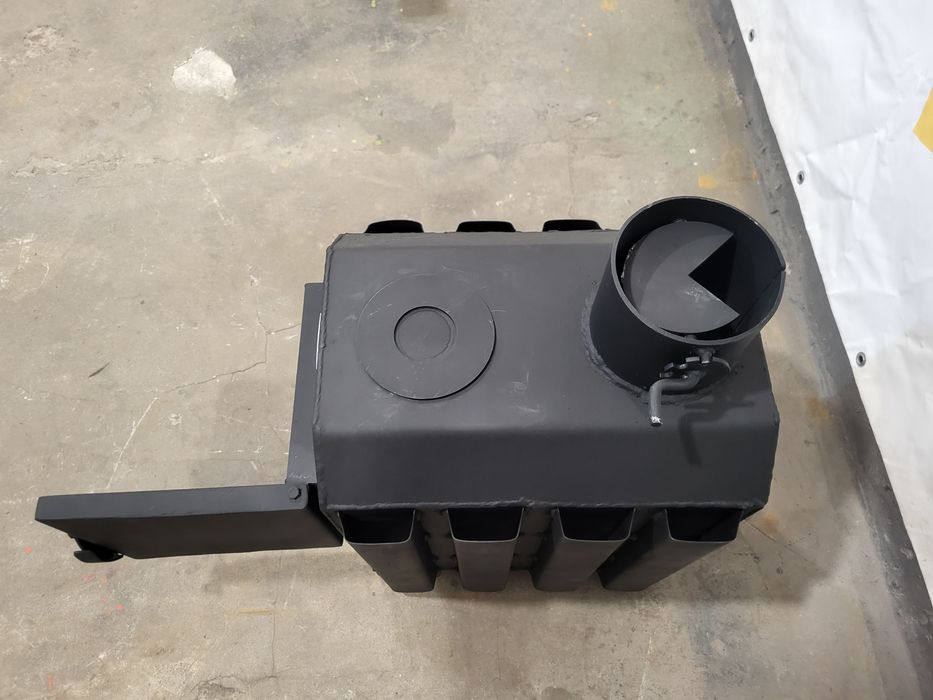 80м3! Печь Буржуйка мини булерьян с Плитой