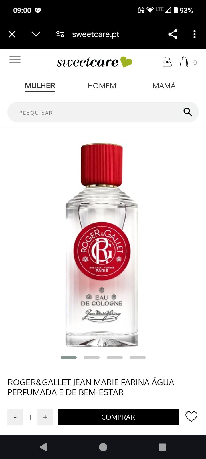Woda Kolońska Roger£Gallet 100 ml