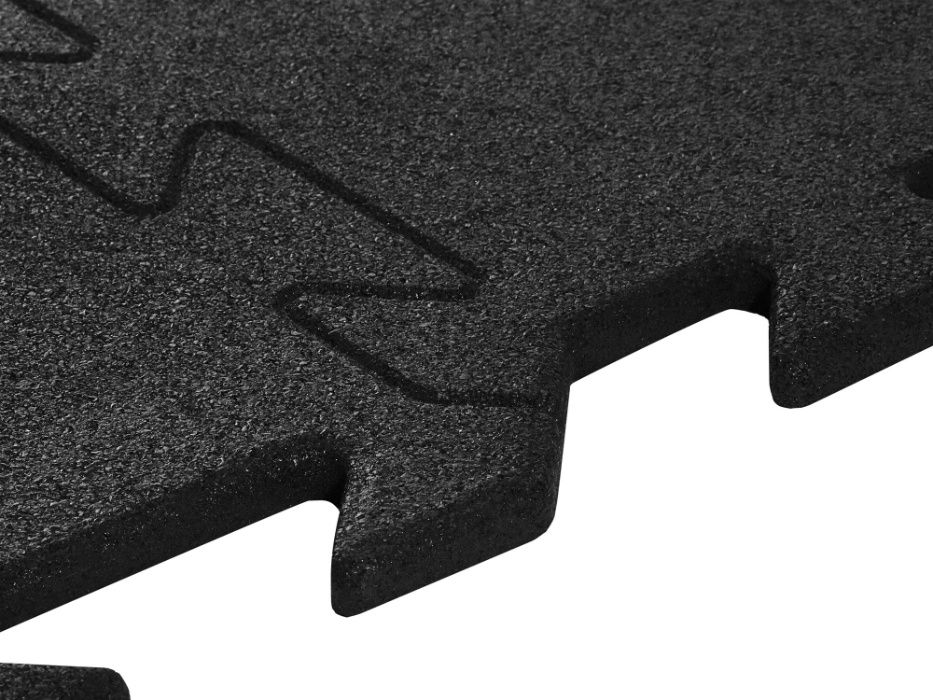 Profesjonalna czarna mata Puzzle na siłownię 20mm, najtaniej na rynku