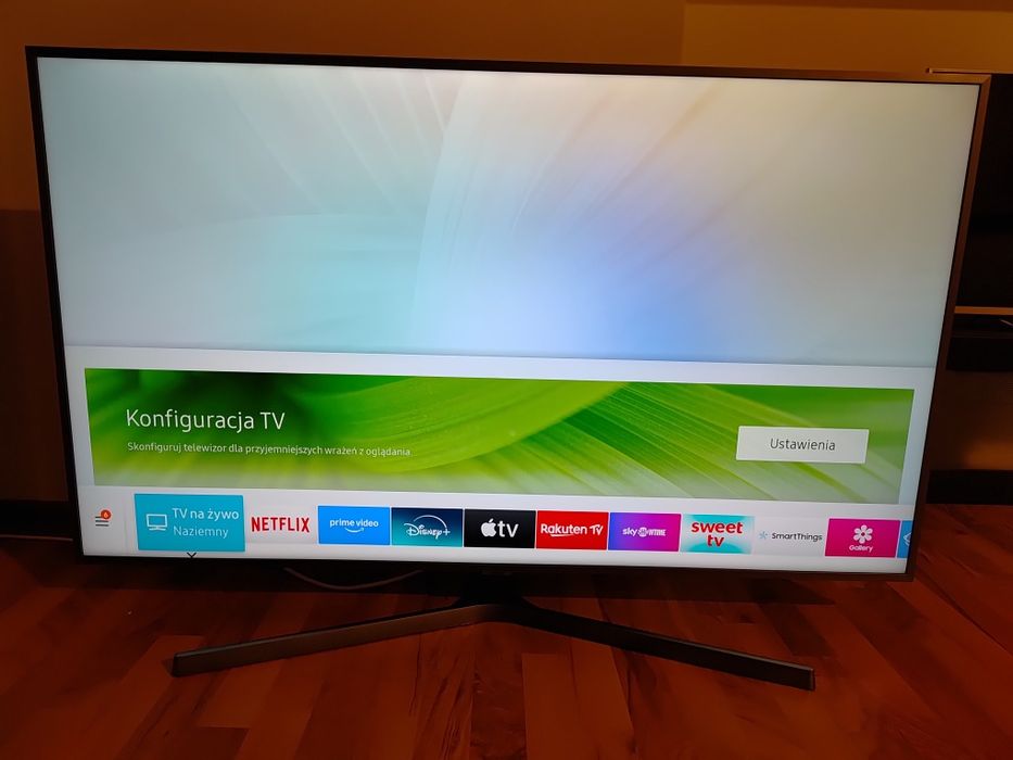 Tv 55" Samsung UltraHD 4K Tizen HDR+ Smart WiFi Dvb-T2 telewizor LED