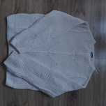 Beżowy sweter z bawełny