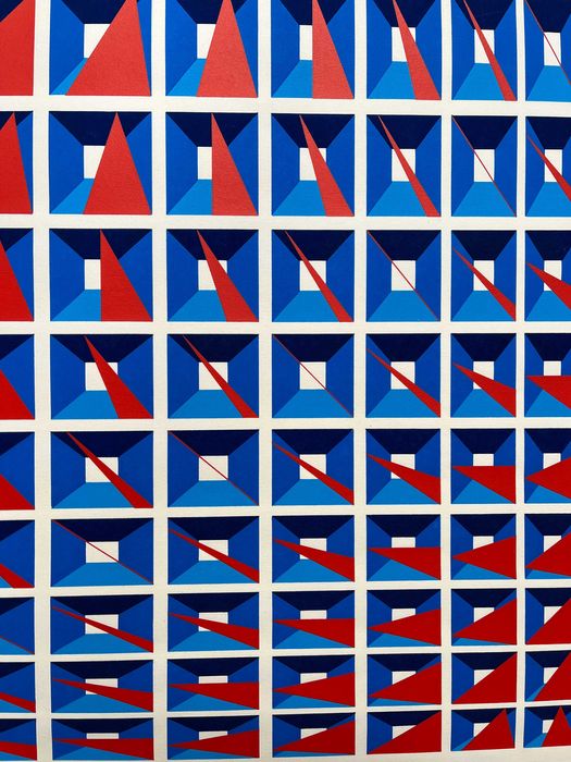 Serigrafia de Artur Rosa 1972 Emoldurada