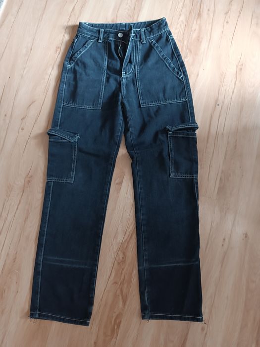 Spodnie cargo 34