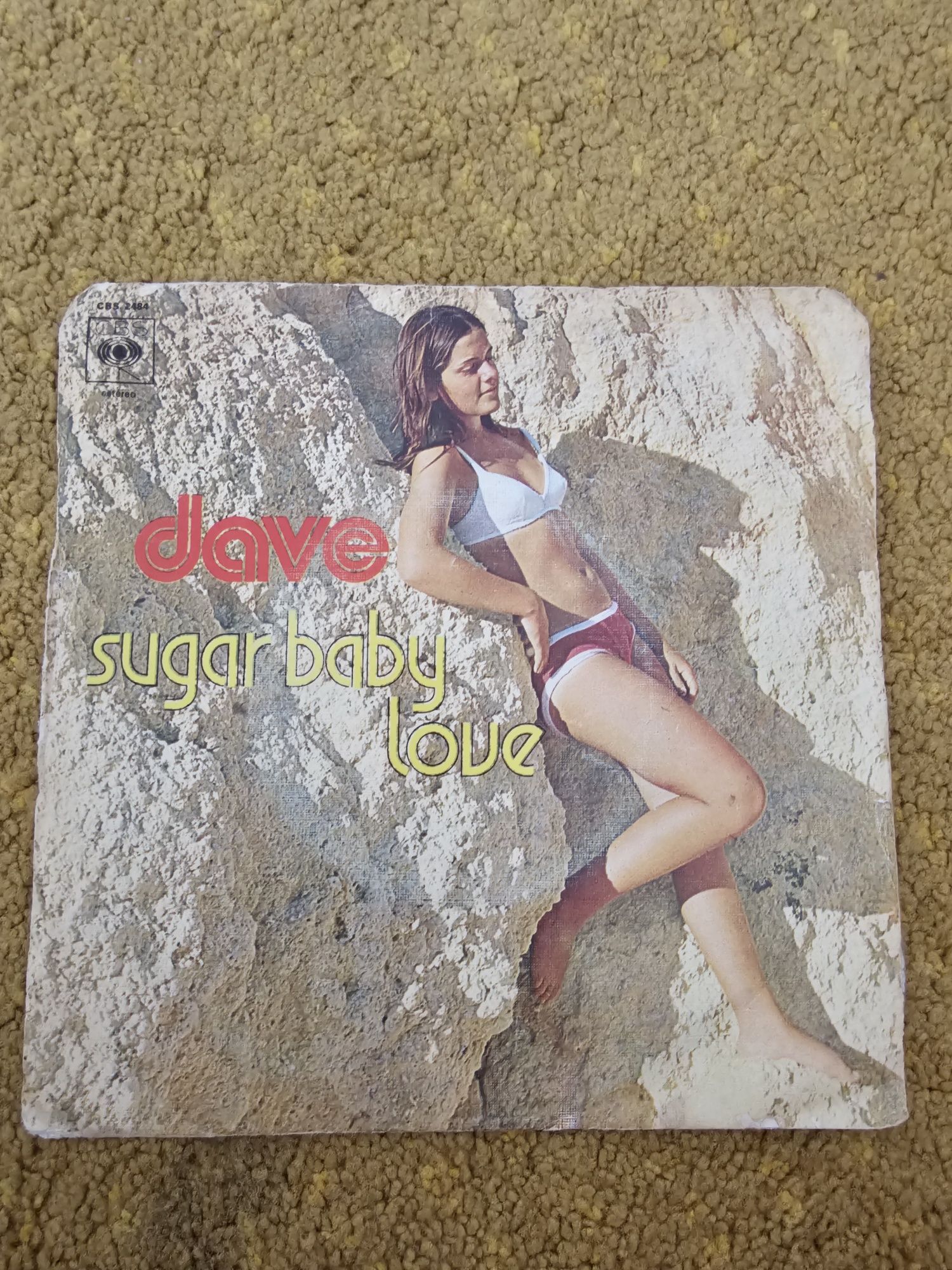 Disco vinil 7" Dave sugarbaby love