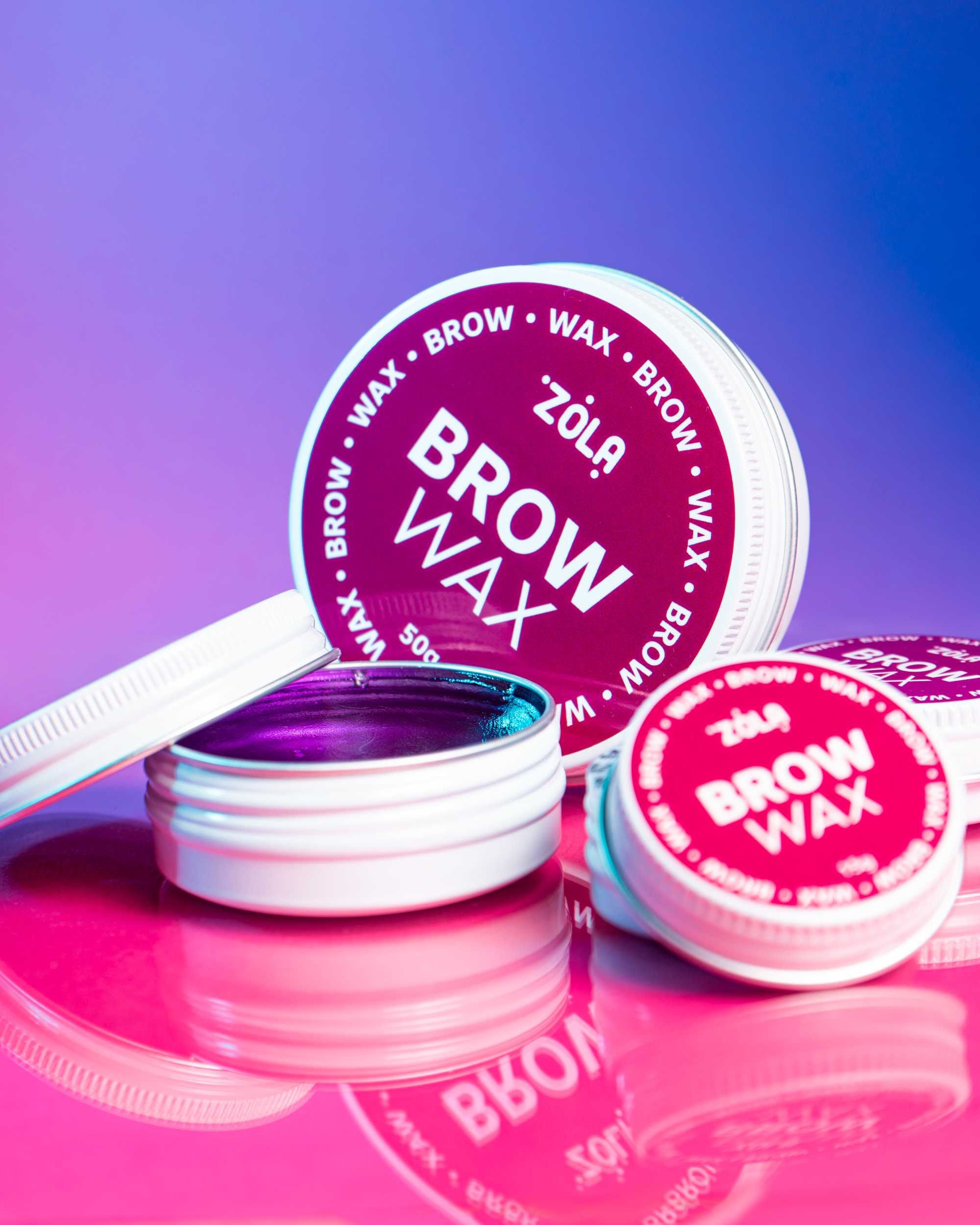 Воск для фіксації брів Brow Wax ZOLA, 50 гр