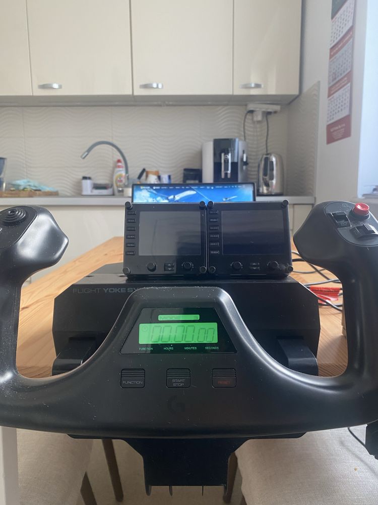 Zestaw Logitech G Flight Yoke System