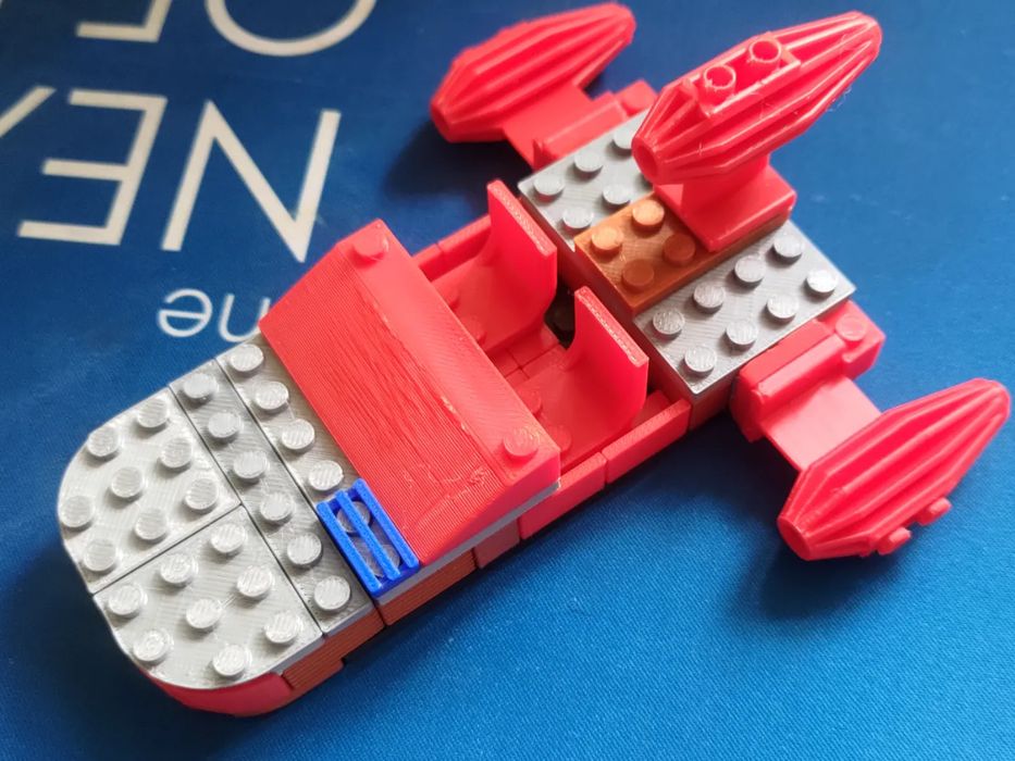 Landspeeder de Luke Star Wars Blocos