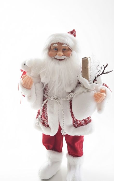 Новорічна фігурка під ялинку Дід мороз 60 см