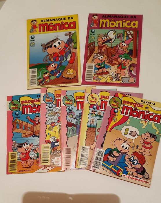 Almanaques Turma da Mónica anos 90