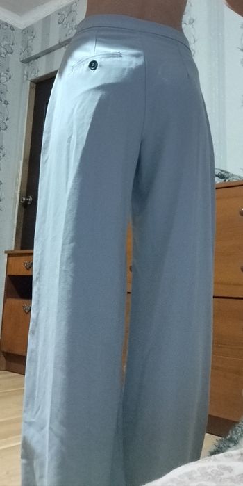 Штаны широкие с талией