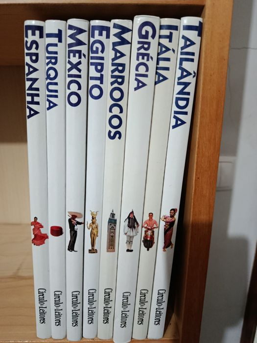 Coleção de 8 maravilhosos Paises