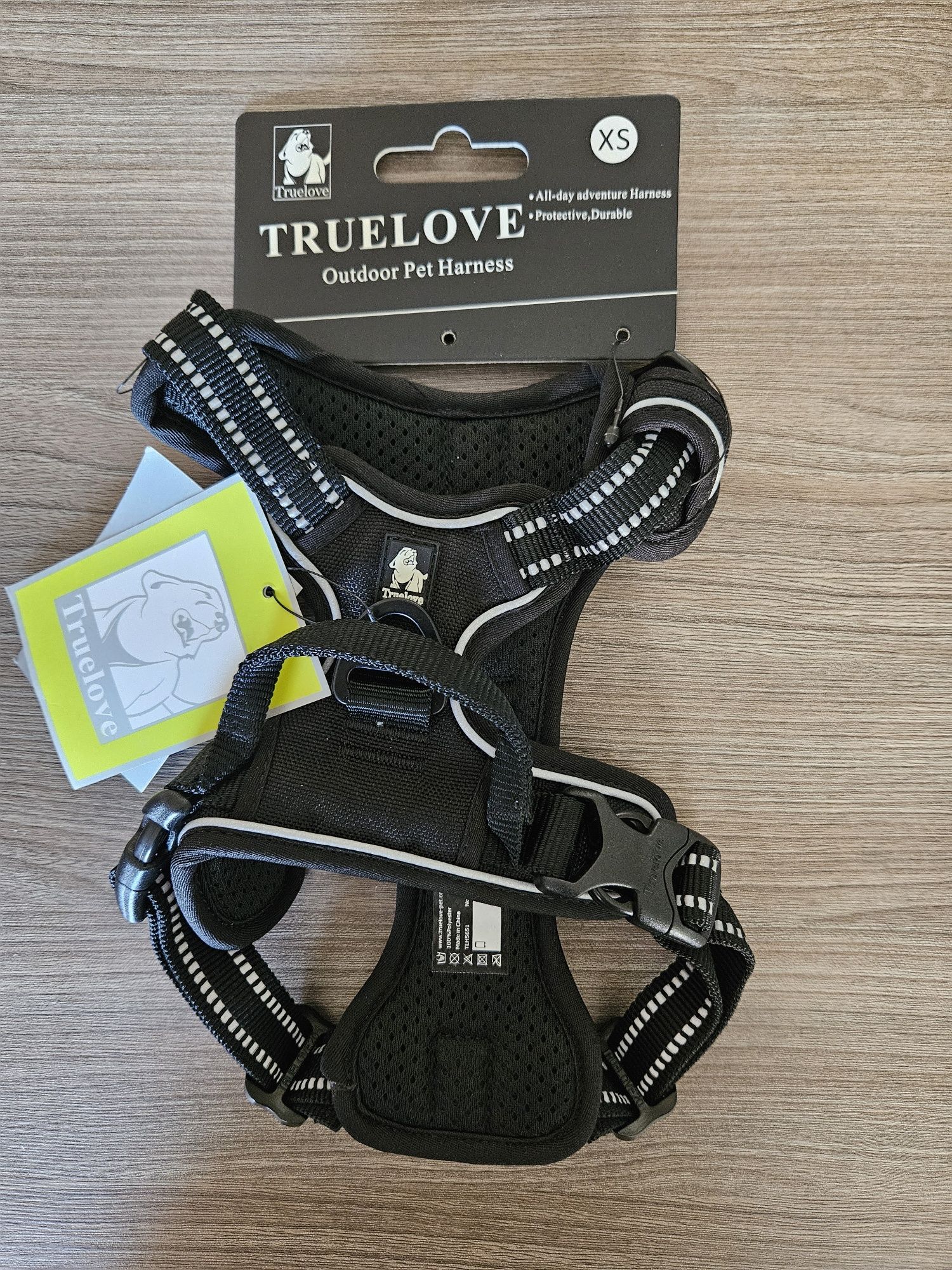 Szelki dla psa Truelove Front Line czarne XS