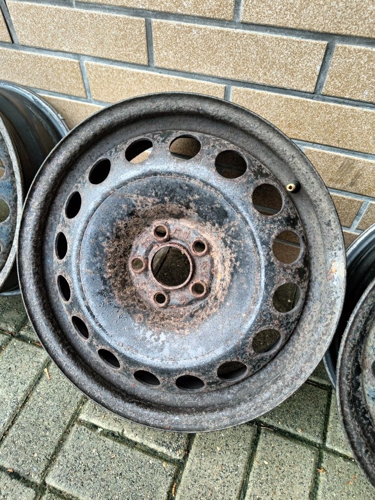 Felgi Stalowe 16 Cali 5x100 6.5Jx16 ET42 VW Golf 4 / Audi A3/ Fabia