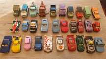 Cars auta z oczami mattel metalowe