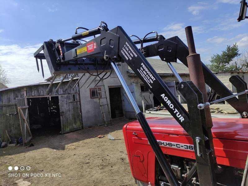 Tur Euroramka Ładowacz czolowy  700 kg udzwig Dostawa Montaż Raty