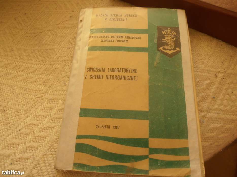 Ćwiczenia Laboratoryjne z Chemi Nieorganicznej Akademia Morska