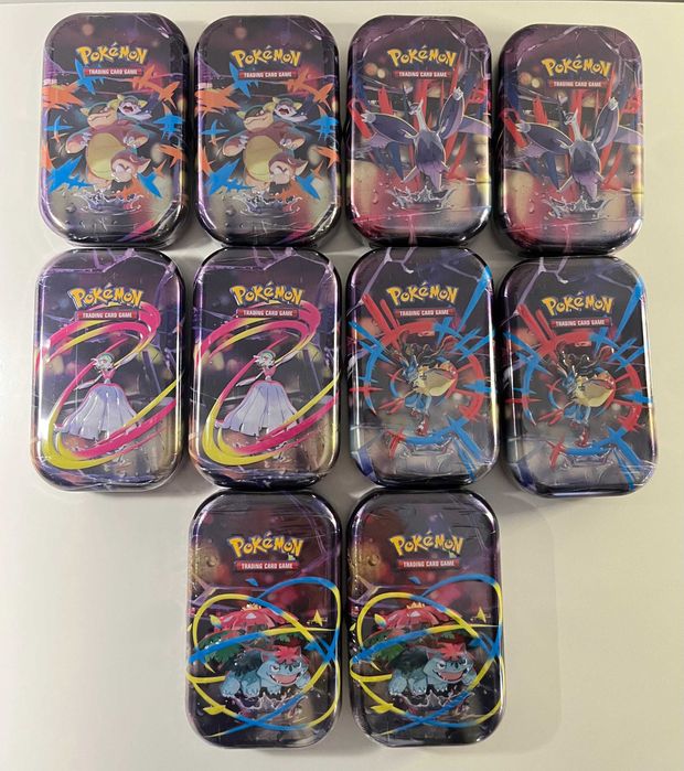 Mega Heroes: Mini Tin Display