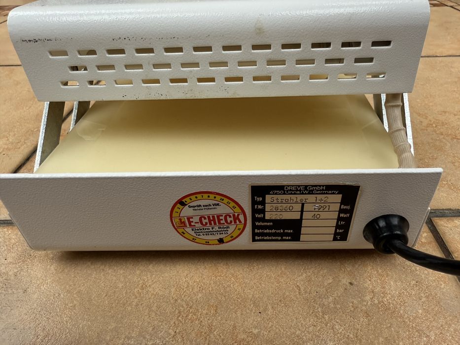 1xDreve Strahler 1+2 / POLYLUX UVA – lampa utwardzająca – 40 W, 220 V