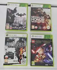 Xbox 360 zestaw cztery gry