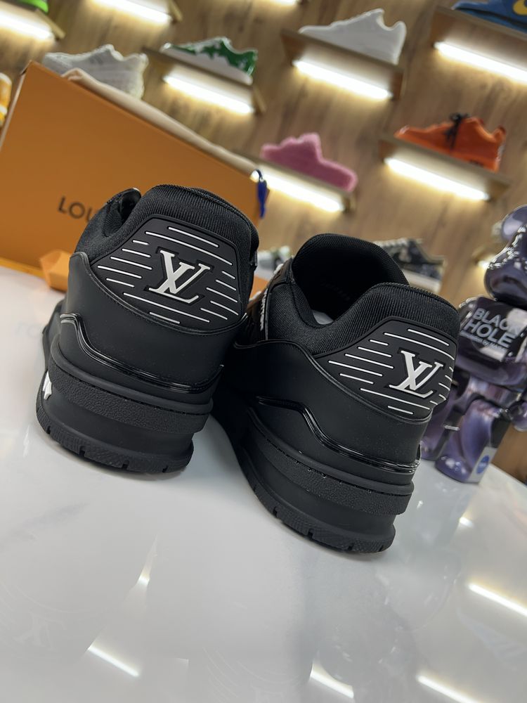 Кросівки Louis Vuitton LV Monogram Logo Black