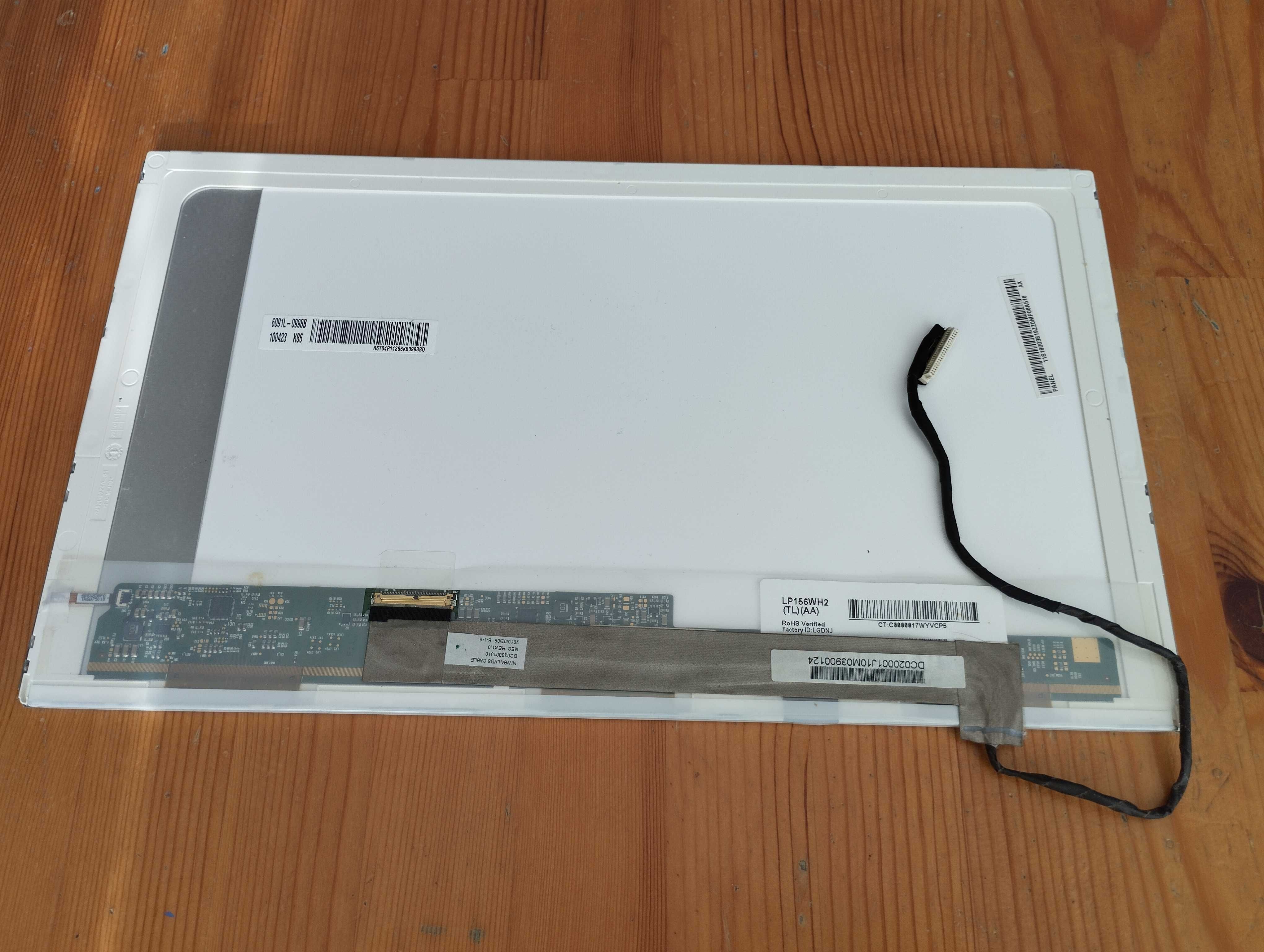 Oryginalna matryca LCD 15,6" LP156WH2(TL)(AA) z Lenovo Y550