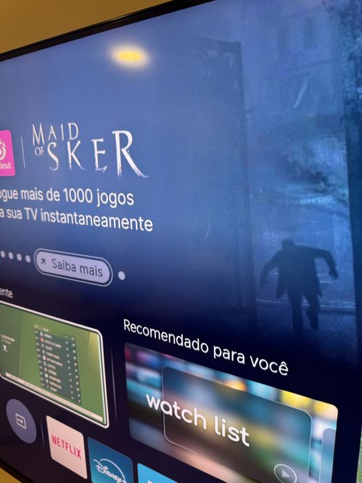 Televisão - hisense 4k