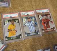 Zestaw WORLD CUP 2014 PRIZM Brazil Neymar Messi Ronaldo karty panini