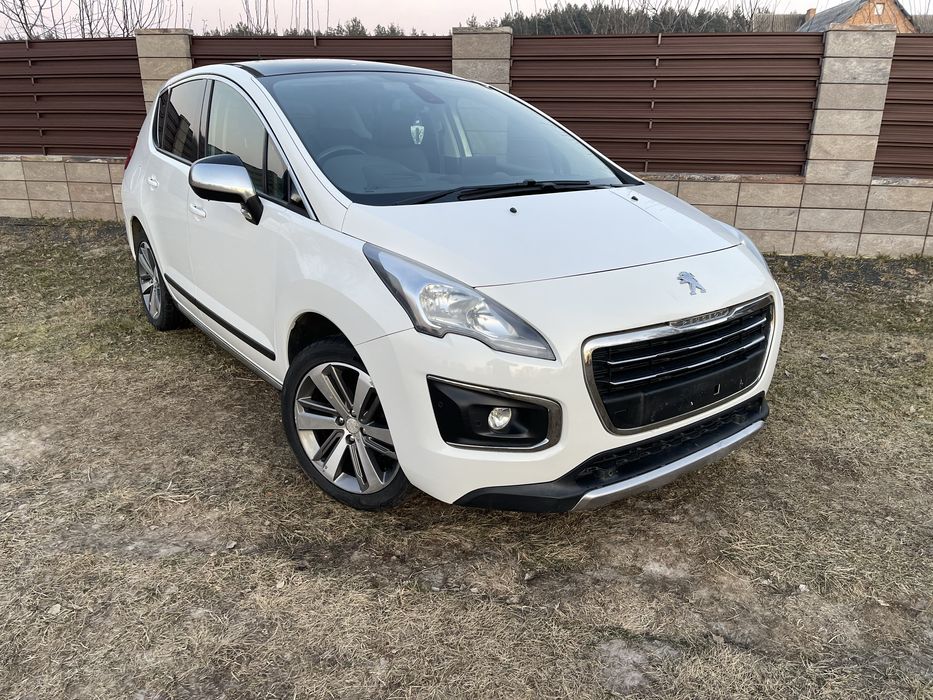 Бампер передній Пежо 3008 рест Бампер Рестайлінг Пежо 3008