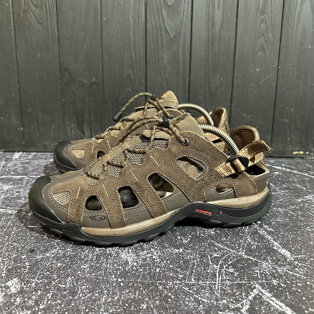 Кросівки сандалі Salomon 43.5/27.5 cm військові coyote