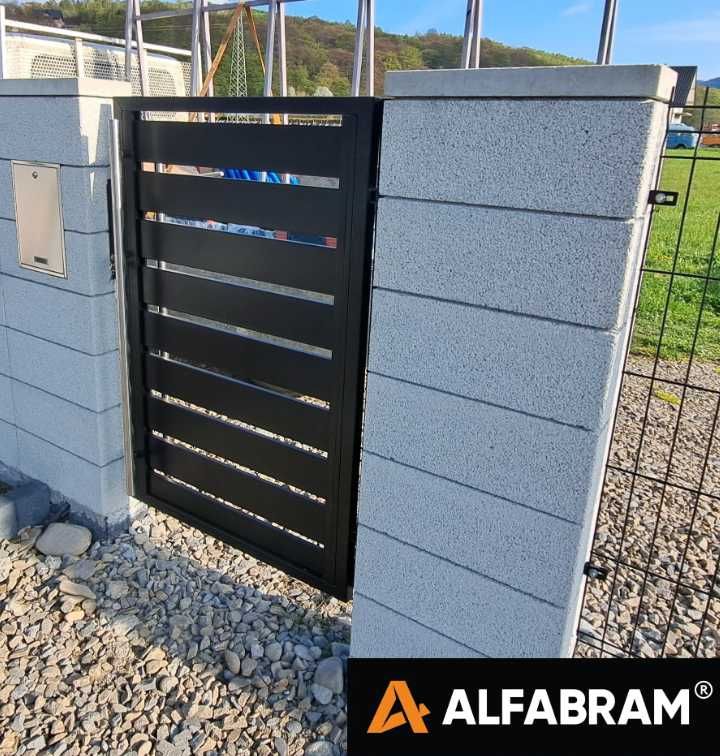 Przęsła ogrodzeniowe stal, aluminium, wzory, PRODUCENT ALFABRAM
