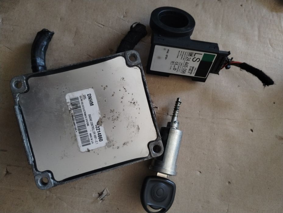 Opel Astra G 1.6 16v sterownik silnika dpab zestaw do odpalenia