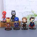 Набор фигурок Marvel 6 штук — коллекционные экшн-фигурки супергероев