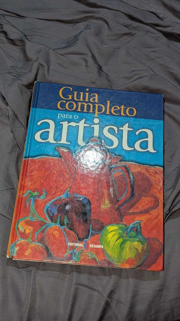 Livro sobre pintura