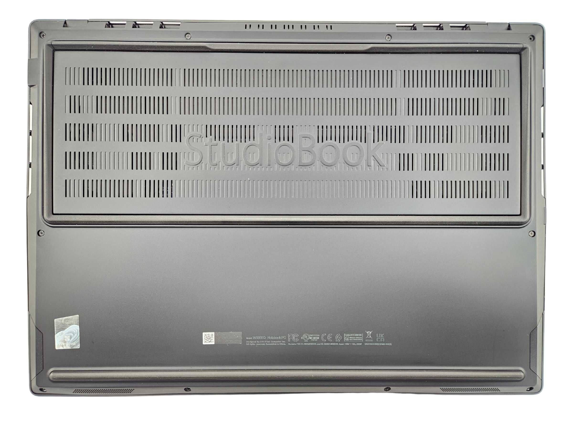 Ноутбук Asus ProArt Studiobook 16 OLED 4K+|Ryzen 9 5900HX|RTX A2000