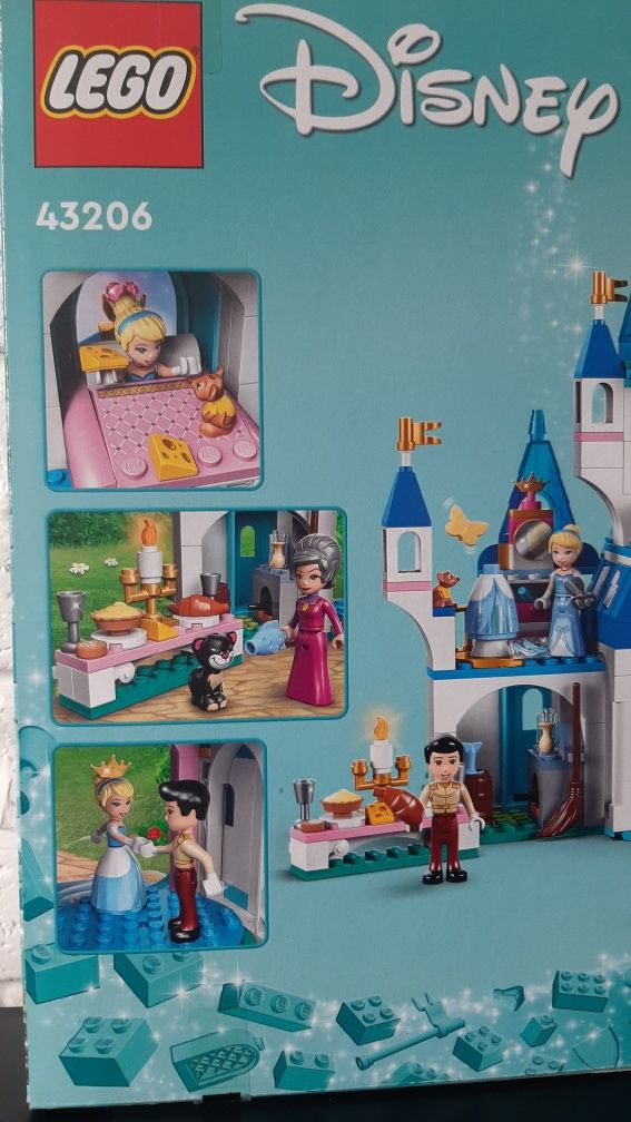 Конструктор Lego Disney Princess 43206 Замок Попелюшки. Оригінал