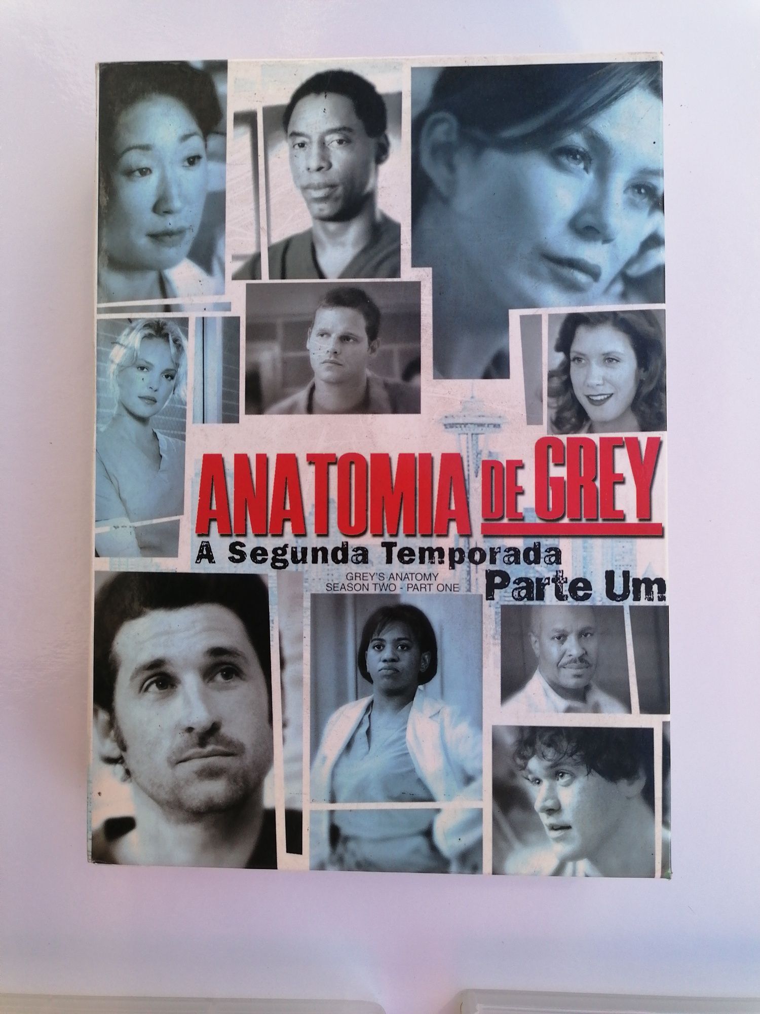 Dvds Anatomia de Grey, Segunda temporada, parte I, II