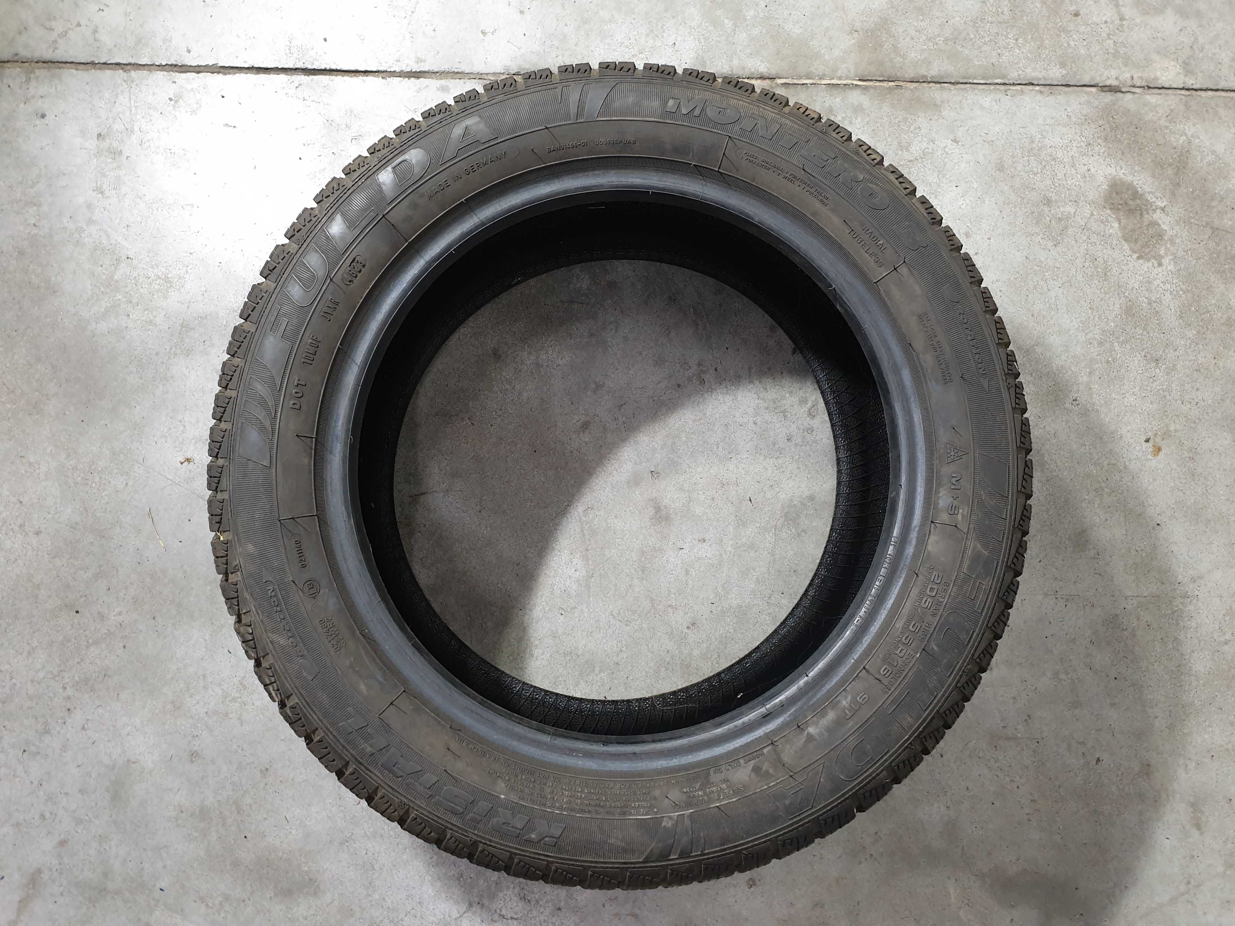 1szt. 205/55/16 91T Fulda Kristall Montero 3 7mm 2023r [ 10935 ]