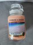 Świeca Yankee Candle Pink Sands 623g duża słoik szeroka etykieta