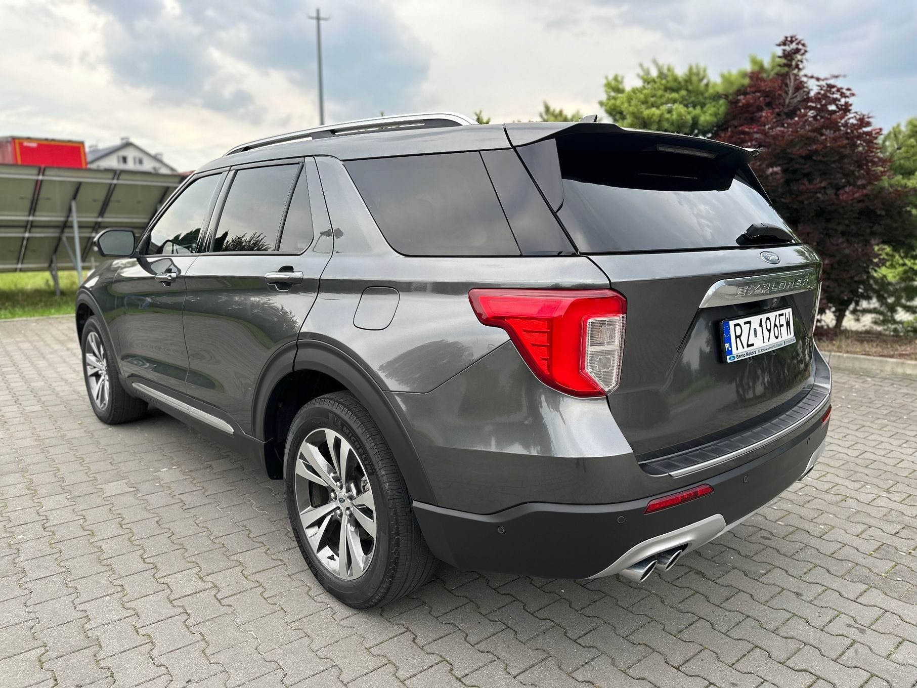 Ford Explorer PLATINUM 3.0 Benzyna V6 365KM 4x4 6os Kam360 BangO Masaże F-VAT 23%