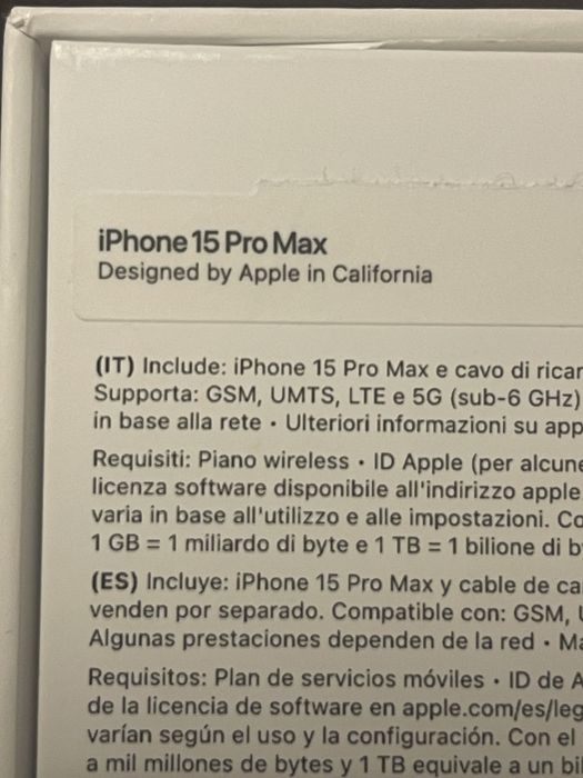 Iphone 15 pro max 512 gb na caixa