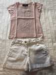Conjunto calçoes Chicco e t-shirt Miguel Vieira